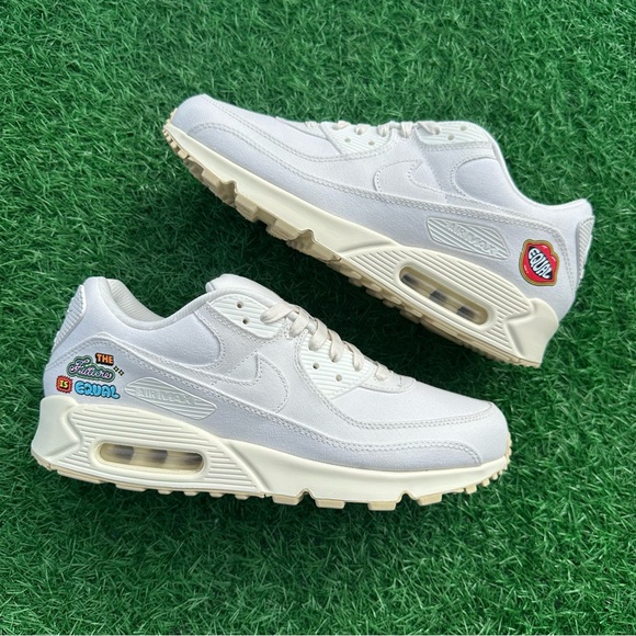 Nike Air Max 90 Se Sail - Cashmere / Team Gold - Picture 13 of 16